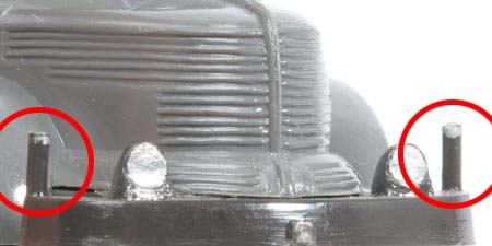 Krupp Titan I: 1. Version: 3,5 mm, gerade