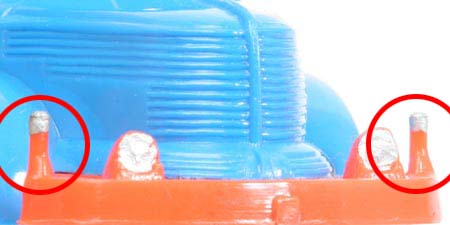 Krupp Titan I: 2. Version: 3,5 mm, unten konisch