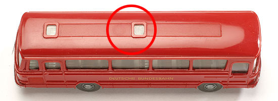 MB O302: Version 2: Mittelbereich mattiert, ohne Streben