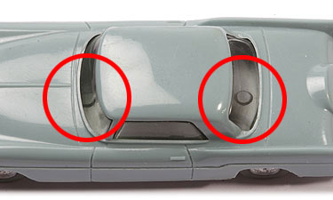 Ford Continental: Version 2: zwei große Erhebungen