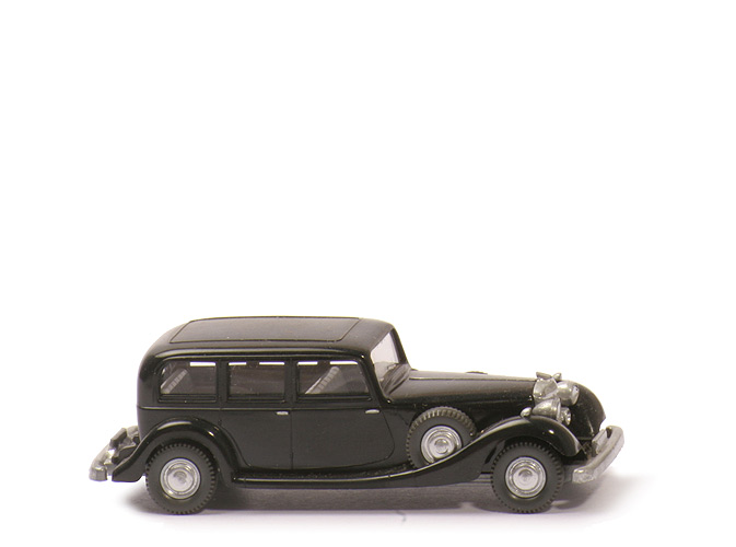 Horch 850 - schwarz, IE lichtgrau, BP Berlin-W (gesupert) - 825/1f