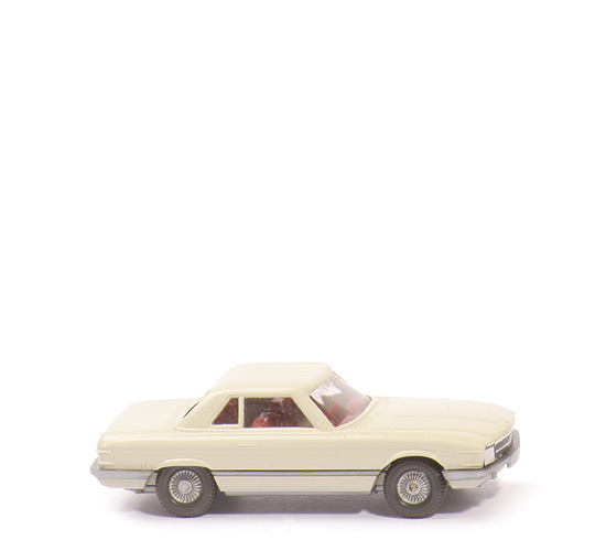 Mercedes 350 SL - Papiergrill, perlweiß - 140/9g