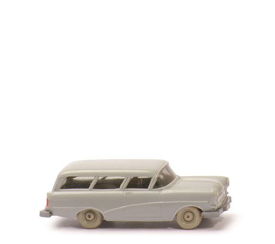 Opel Rekord Caravan 57 - silbergrau - 70/2b