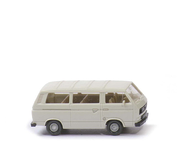 VW T3 Bus - grauweiß, unbeschriftet - 292/2a