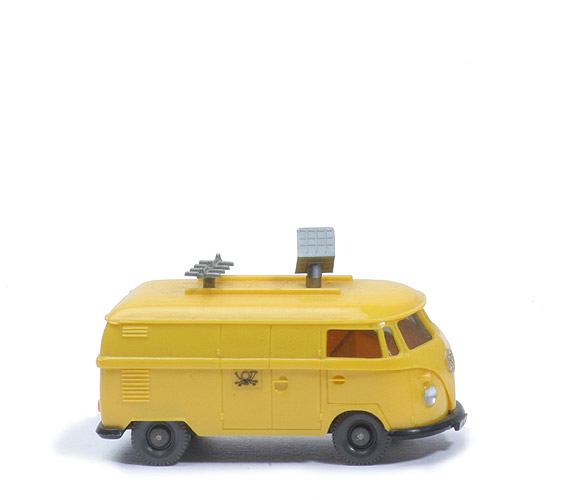 VW T1 Kasten gr. Heckscheibe Funkmess - Posthorn Folie - 303/2a