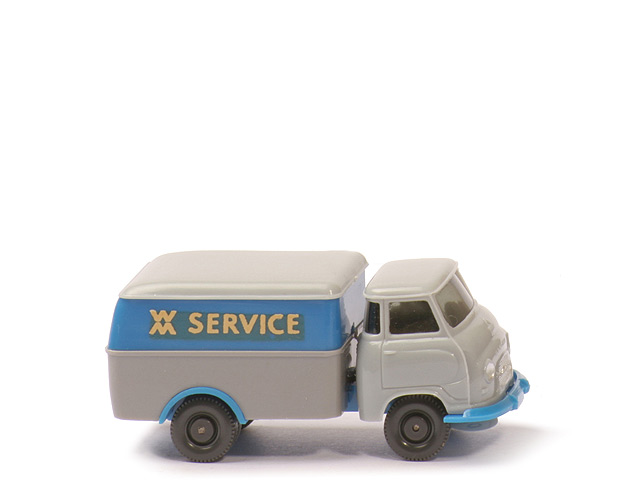 Hanomag Kurier, Kastenwagen - himmelblau - dunkelsilbergrau - 344/1b