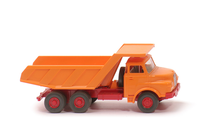 MAN 26.281 Muldenkipper - FH, Mulde hellorangegelb, CH rot - 671/4a