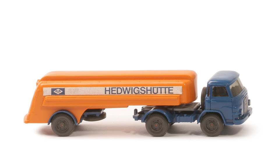 MAN 415 Alter Tanksattelzug - Hedwigshütte, gelborange - Hedwigshütte (1) a