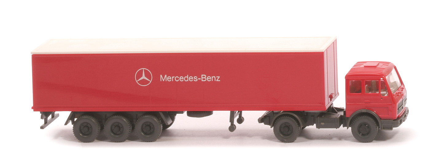 MB 1626 S Koffer-Sattelzug 2/3 - Mercedes-Benz (Schrift mittig) - 541/14b