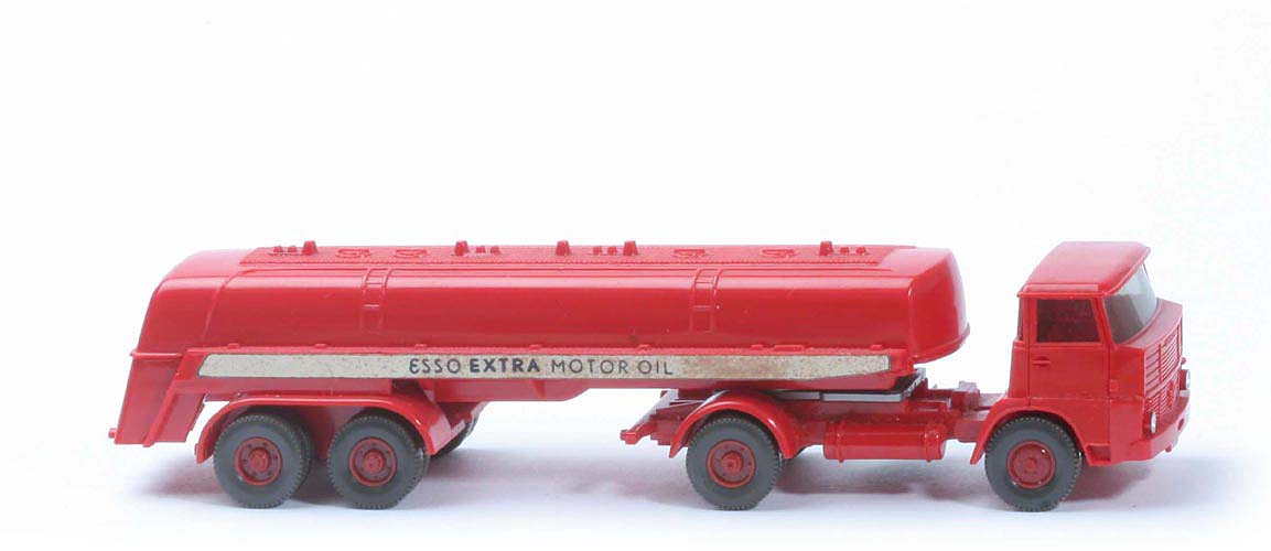 Henschel HS 16 Esso Tank-Sattelzug - Bolzen stark - 3 Stege - Schrift dunkelblau - 790/15