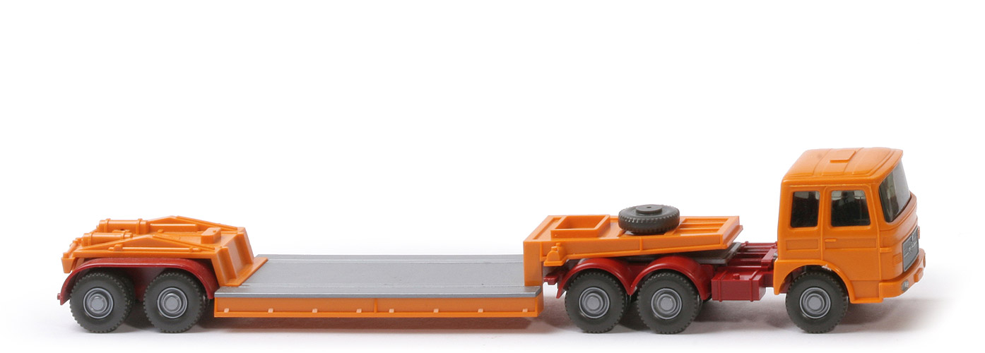 MAN 22.321 Tiefladesattelzug - FH gelborange, o. Warnlicht - 503/1a