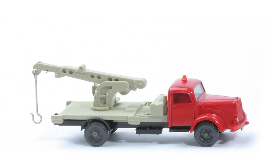 MB L 5000 Alter Autokran - Kranausleger 6 Bohrungen, Gelblicht klein - 421/2b