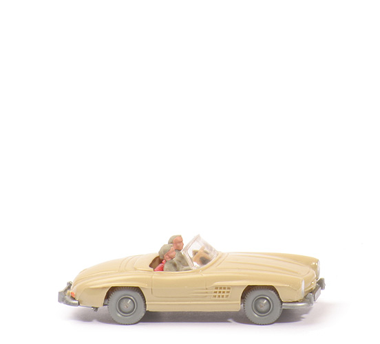 Mercedes 300 SL Cabrio - grünbeige - 233/1b