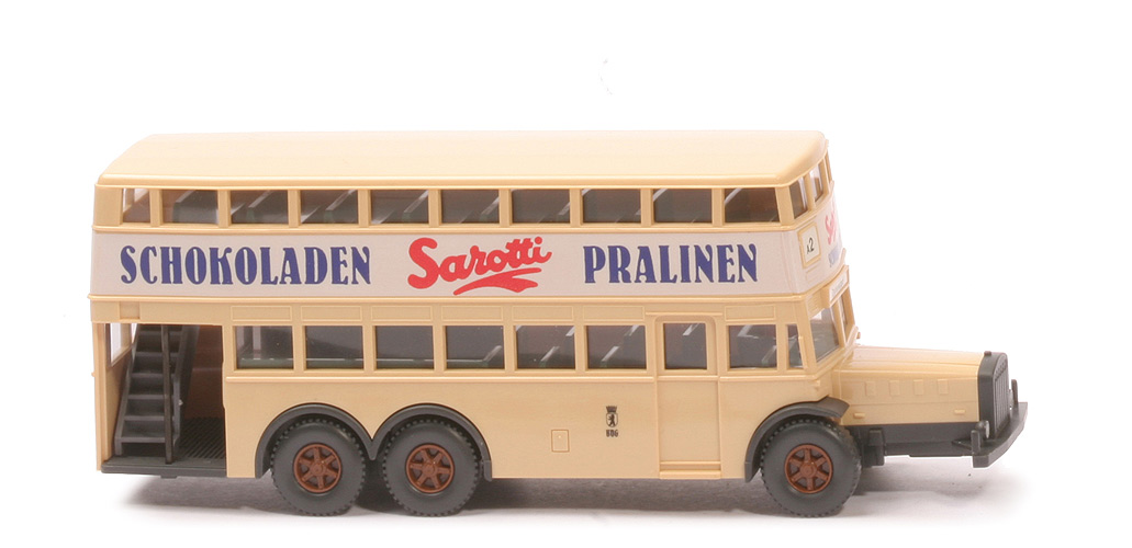 Doppeldecker D 38 - Sarotti - 873/6