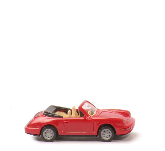 Porsche Carrera 4 Cabrio - rot, BP Cabriolet - 165/1a