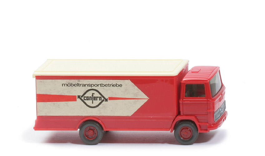 MB LP 1317 flacher Koffer - Confern, ohne Kofferprägung, Dach creme - 436/14c