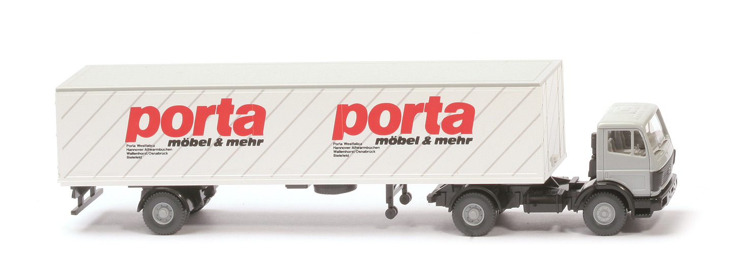 MB 1744 LS Koffer-Sattelzug 2/1 - Porta - 544/5