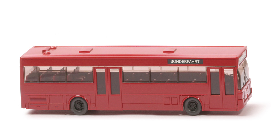 Linienbus MB O 405, unbeschriftet - rubinrot (aus Sonderpackung Mercedes 26b) - Mercedes (26) b