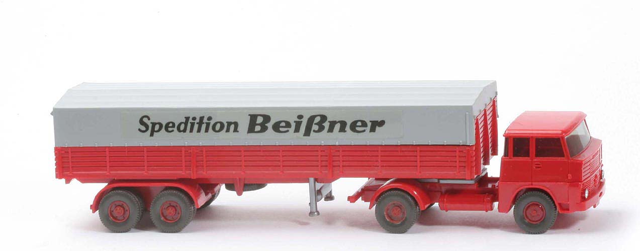 Henschel HS 14 Pritschen Sattelzug - Beißner - ohne Zughaken - Beißner