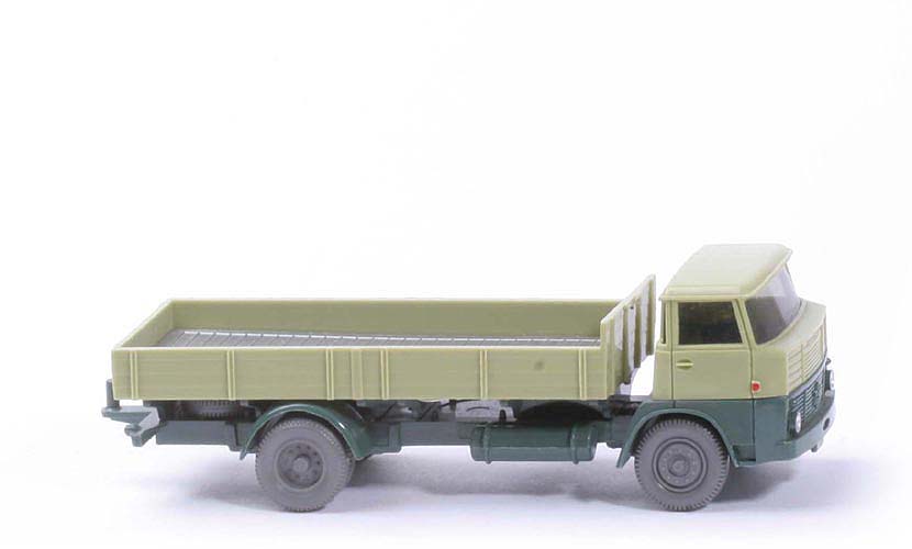 Henschel HS 16 Pritsche - lindgrün / graugrün - 417/1a