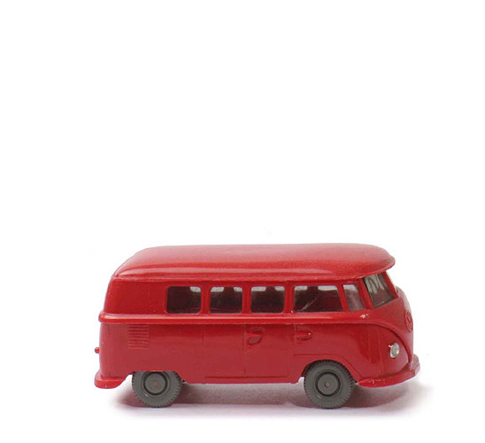 VW T1 Bus kl. Heckscheibe - rot/rot - 310/8a