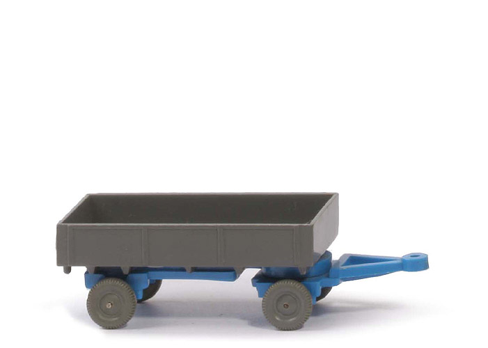 LKW-Anhänger (Typ 4) - Flachzapfen, PR basaltgrau, CH himmelblau - 400/9 ?