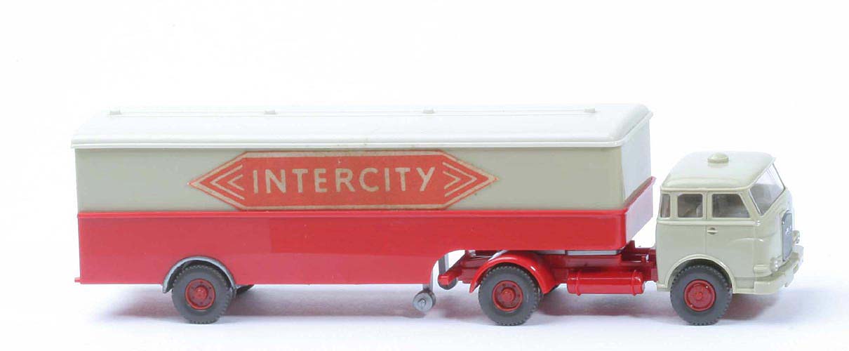 MAN 10.230 Koffer-Sattelzug - Intercity (stark), Dach perlweiß - 513/8d