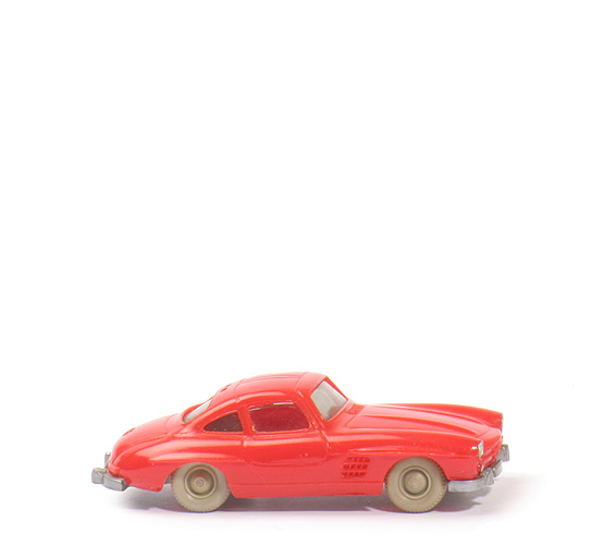 Mercedes 300 SL - orangerot, Boden glatt - 230/2c