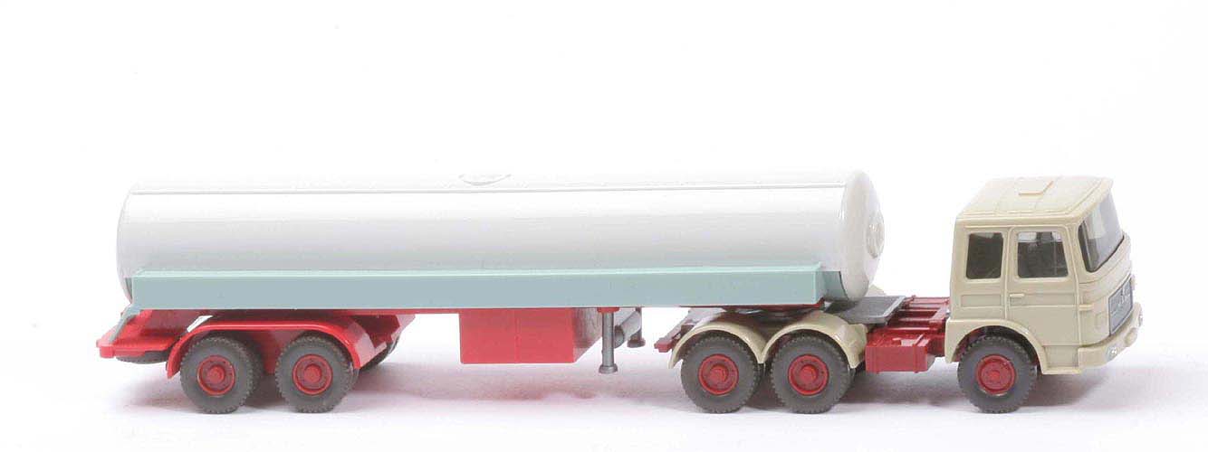 MAN 22.321 Tanksattelzug - Flüssiggas, ZM hellgelbgrau - MAN (1) B