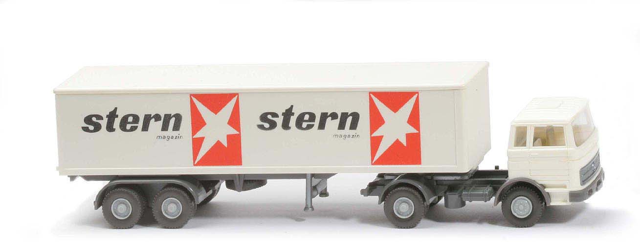 MB LPS 1620 Koffer-Sattelzug - Stern "hellcremeweiß" - 513/10a