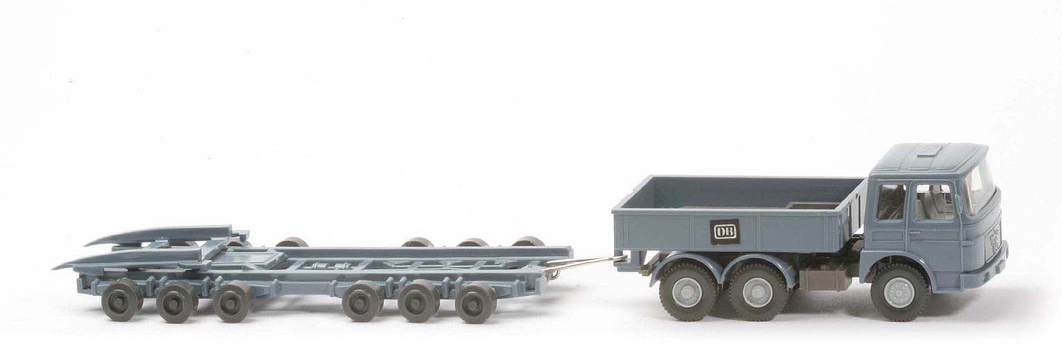 MAN Büssing Straßenroller - ohne Gelblicht - graublau - 590/13a