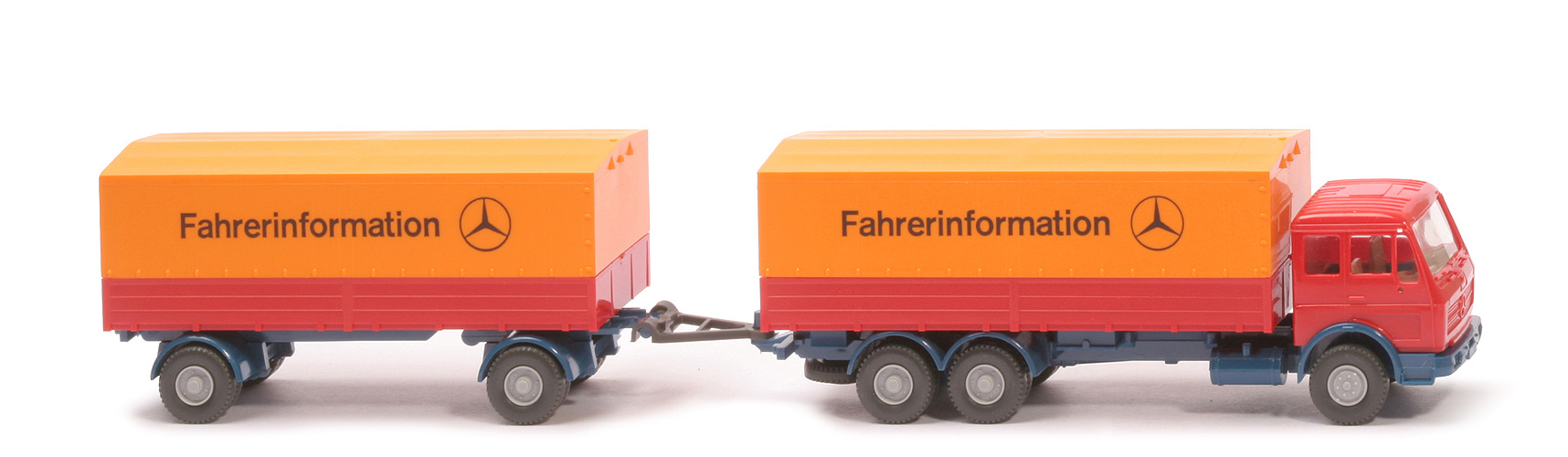 MB 1632 Fernlastzug 3/2 - Fahrerinformation orangerot - Fahrerinformation (2) b