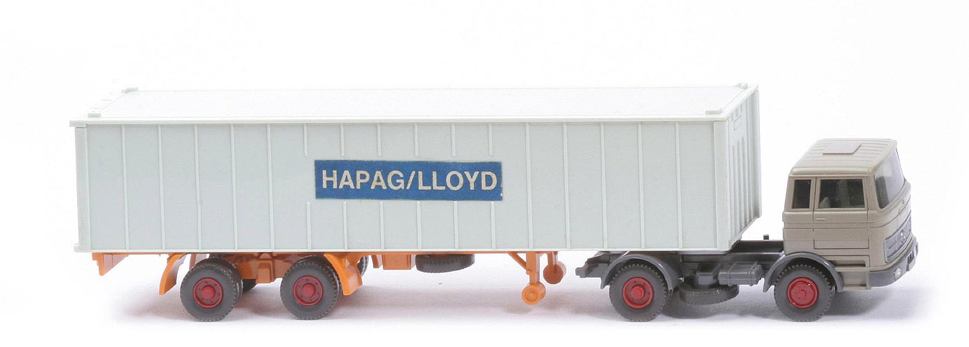 MB LPS 1620 Container-Sattelzug - Hapag-Lloyd olivgrau / basaltgrau - Hapag-Lloyd 5?