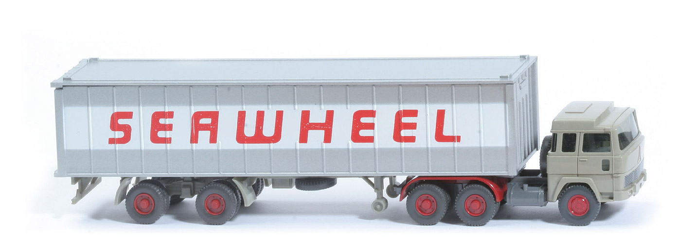 Seawheel, Liliput-Container - Alu-Container gerippt, silbern gespritzt - 528a/9