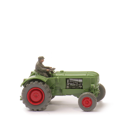 Deutz-Schlepper - maigrün, LKR schräg, m. Fahrer - 383/2