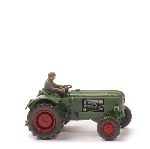 Deutz-Schlepper - diamantgrün, LKR waagerecht, m. Fahrer - 383/3d