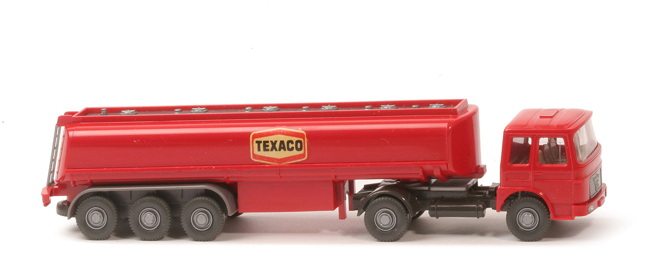 MAN -Büssing Tanksattelzug Texaco - MAN Büssing, Chassis anthrazit, mit Lkr - 804/3b