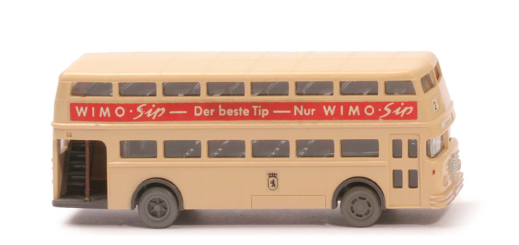 Büssing D2U offen Wimo Sip - Linie 2 (Lankwitz) - 722/3b