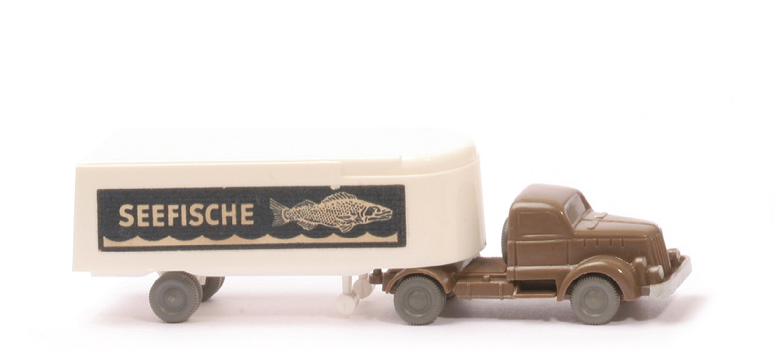 White Alter Kühlsattelzug - Seefische,  blassbraun/weiß - 520/9j