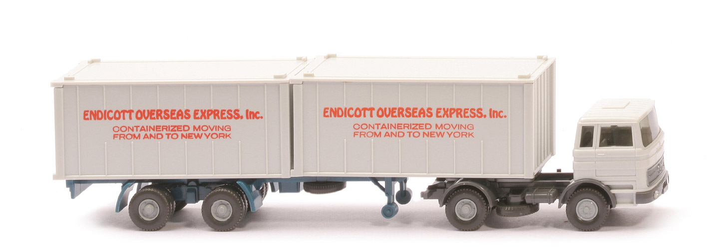 MB LPS 1620 Container-Sattelzug - ENDICOTT 3-zeilig - Endicott Overseas (3)