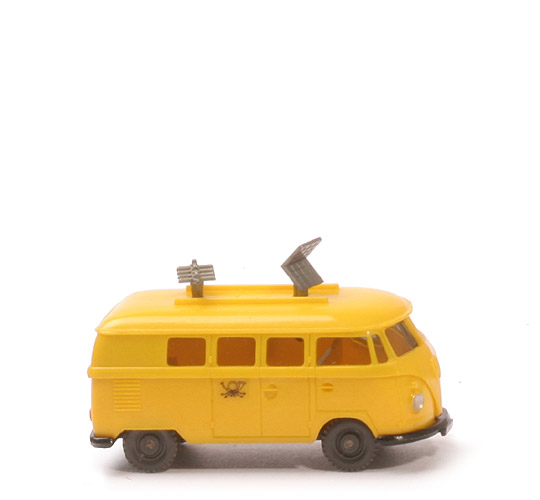 VW T1 Bus gr. Heckscheibe Funkmess - Posthorn Folie 3 mm - zinkgelb - 303/1e