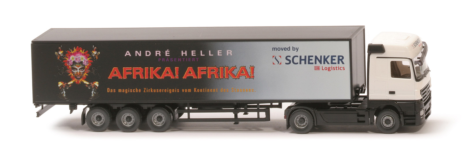 MB Actros MP3 LH Megaspace Koffersattelzug (2007) - Afrika II (Schenker 44459) - nicht erfasst