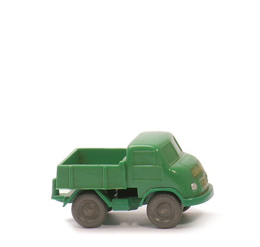 Unimog geschlossen uv - Werbemodell mit Abziehbild (mit Schlepploch) - Unimog (1) a