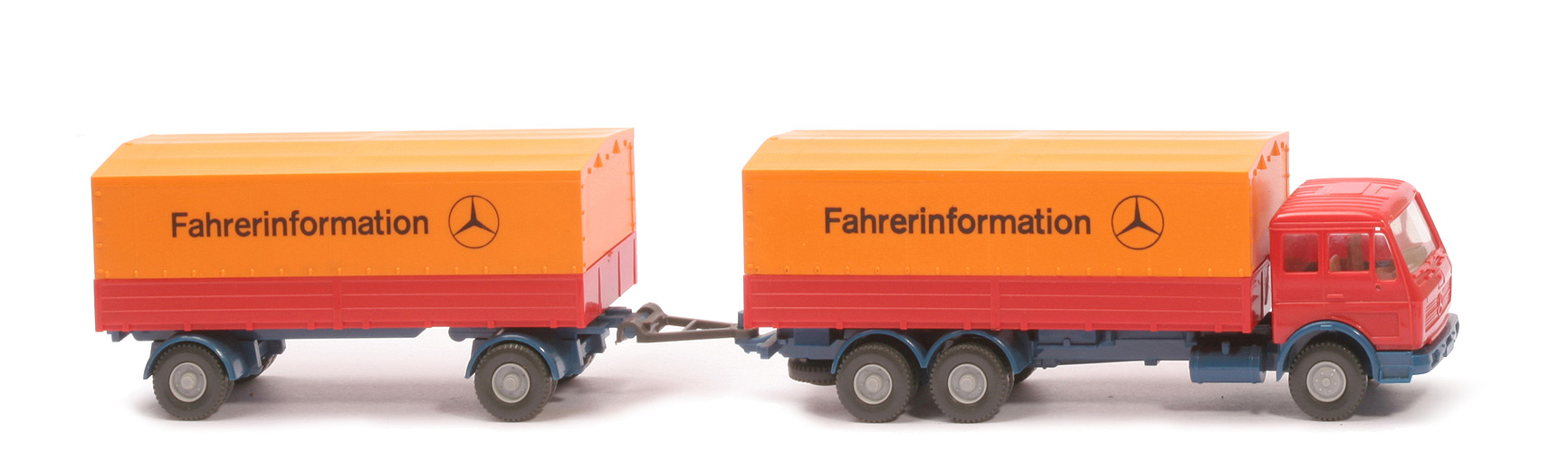 MB 1632 Fernlastzug 3/2 - Fahrerinformation orangerot - Fahrerinformation (2) b