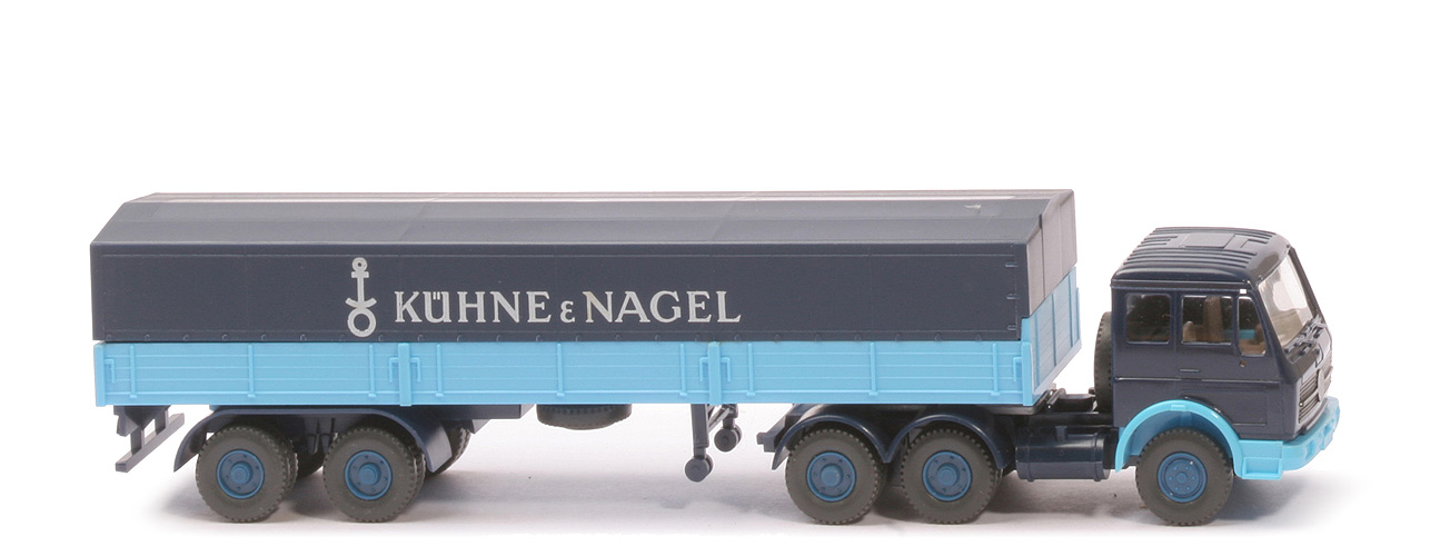 MB 2632 S Holzpritsche - Kühne & Nagel, Stützrollen, Lüfter flach, Grill eingesetzt - 515/6b