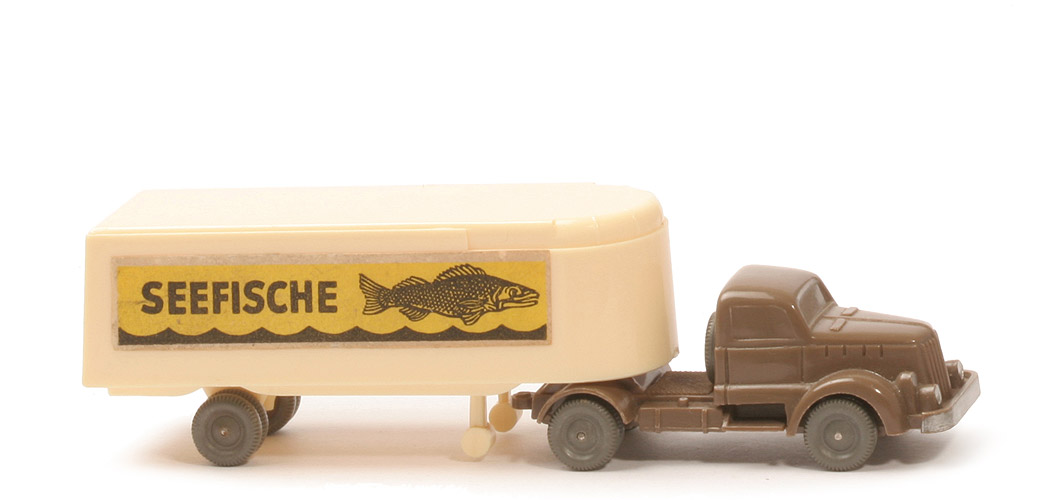 White Alter Kühlsattelzug - Seefische,  blassbraun/creme - 520/9 ?