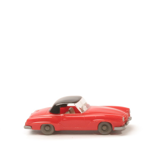 Mercedes 190 SL Coupé - orangerot, LKR durchbrochen, AH geschlossen - 253/2h
