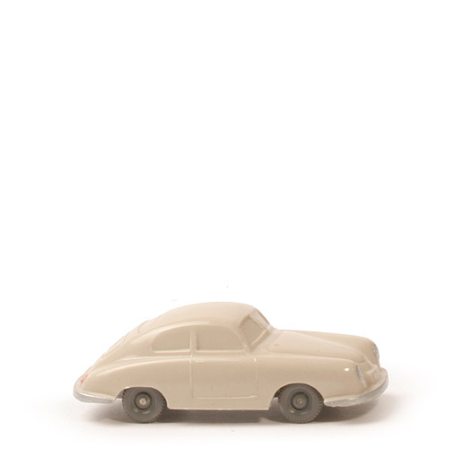 Porsche 356 Rollachser - dunkelbraunweiß - 160/2m