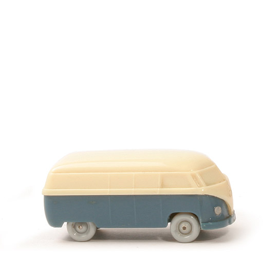 VW T1 Kasten (Typ 3) - cremeweiß, mattgraublau - 300/7j