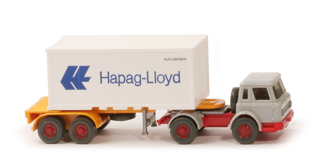 IH Container-Sattelzug 20 ft - Hapag-Lloyd Containernummer Fehldruck - Hapag-Lloyd 12
